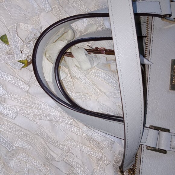 Kate Spade "Newbury Lane Loden" Satchel - Picture 6 of 9